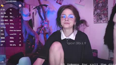 Snapshot of gor3bit chatting on December 2024 02:59:01 PM Giggle Monster online show from December 2024 02:59:01 PM