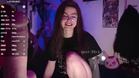 Snapshot of gor3bit chatting on January 2025 07:05:01 PM Giggle Monster online show from January 2025 07:05:01 PM