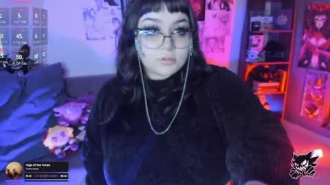 Snapshot of goth_stein chatting on April 2026 02:02:01 AM Engel Please help me to reach 50 thumbs up online show from April 2026 02:02:01 AM