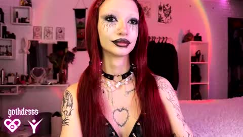 Snapshot of gothdesss chatting on October 2025 02:26:01 AM online show from October 2025 02:26:01 AM