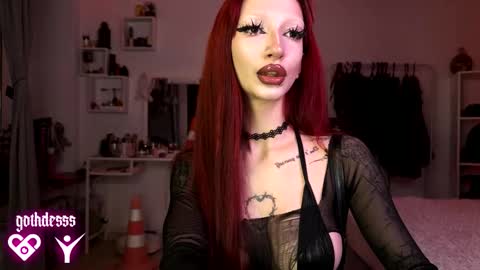Snapshot of gothdesss chatting on November 2025 04:34:02 AM online show from November 2025 04:34:02 AM