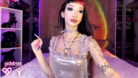Snapshot of gothdesss chatting on February 2026 06:42:01 AM online show from February 2026 06:42:01 AM