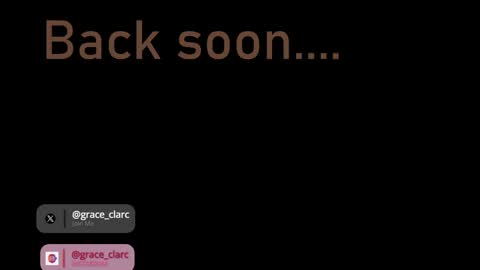 Grace clarc online show from April 2026 05:30:01 PM