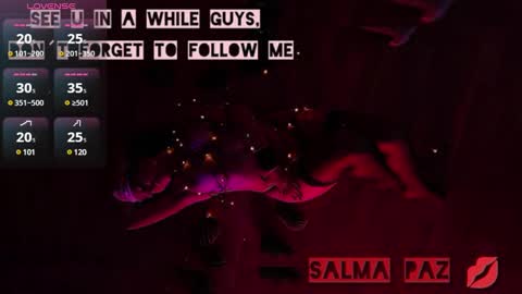 Snapshot of hairyandsexysalma chatting on January 2025 07:24:01 AM SALMA online show from January 2025 07:24:01 AM
