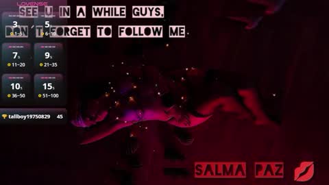 Snapshot of hairyandsexysalma chatting on January 2025 08:11:02 AM SALMA online show from January 2025 08:11:02 AM