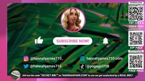 Snapshot of hannahjames710 chatting on January 2025 04:33:02 PM Hannah James online show from January 2025 04:33:02 PM