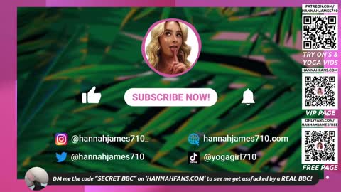 Snapshot of hannahjames710 chatting on February 2025 03:52:01 PM Hannah James online show from February 2025 03:52:01 PM
