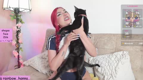 Snapshot of hannarainbow_ chatting on January 2025 12:13:01 AM Hanna online show from January 2025 12:13:01 AM