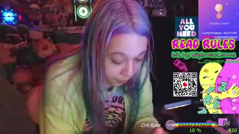 HiGHNESS CANNA online show from January 2025 07:04:01 PM