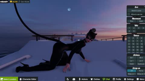 Snapshot of hikary__moon chatting on September 2025 10:57:01 PM Eva online show from September 2025 10:57:01 PM