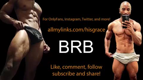 Snapshot of his_grace chatting on February 2025 04:55:01 AM King E Your fav muscle stud online show from February 2025 04:55:01 AM
