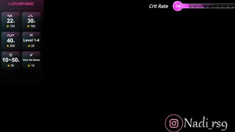 Snapshot of imnadiaroses chatting on February 2025 06:43:01 AM Nadia online show from February 2025 06:43:01 AM