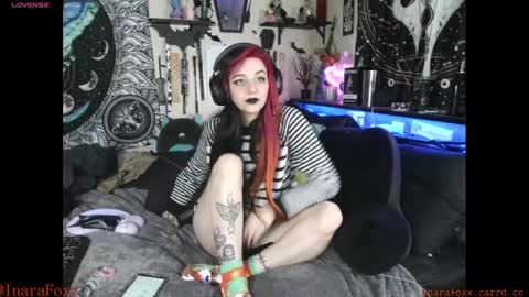 Snapshot of inarafoxxx chatting on January 2025 09:25:02 PM Inarafoxx online show from January 2025 09:25:02 PM