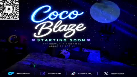CoCo Blaze online show from June 2026 12:22:02 AM