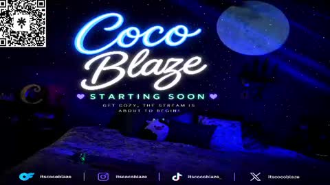 CoCo Blaze online show from June 2026 02:45:01 AM