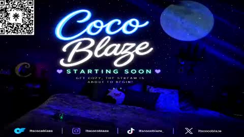 CoCo Blaze online show from July 2026 03:03:01 AM