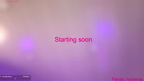 Snapshot of ivyy_pierce chatting on September 2025 01:22:01 PM Ivy Pierce online show from September 2025 01:22:01 PM