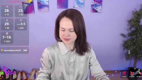 Snapshot of izzy_cam chatting on February 2025 05:26:02 AM Queen of nylon Victoria online show from February 2025 05:26:02 AM