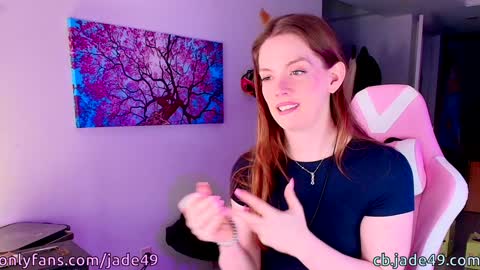 Snapshot of jade49 chatting on February 2025 10:51:02 PM Jade49 online show from February 2025 10:51:02 PM