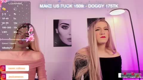 Snapshot of jessicameron chatting on February 2025 01:03:02 AM JESSI AND NAOMI online show from February 2025 01:03:02 AM