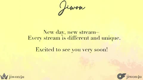 Jiwon online show from May 2026 09:21:01 PM