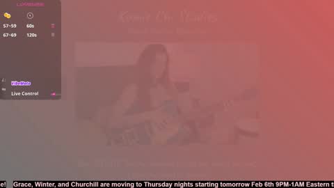 Snapshot of kamir_chi chatting on February 2025 02:33:01 AM Grace 25 and UNSEEN FEMALE MYSTERY GUEST 19 online show from February 2025 02:33:01 AM