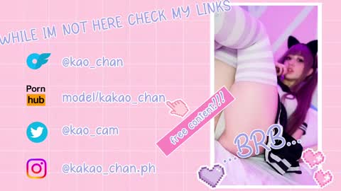 Snapshot of kao_chan chatting on January 2025 02:14:02 AM kakao chan online show from January 2025 02:14:02 AM
