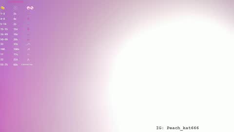 Snapshot of katiepeach_ chatting on January 2025 04:22:01 PM Katy IGPeach kat666 online show from January 2025 04:22:01 PM