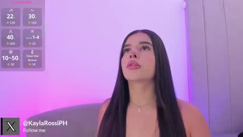 Snapshot of kaylarossi chatting on October 2025 06:27:02 PM Kayla online show from October 2025 06:27:02 PM