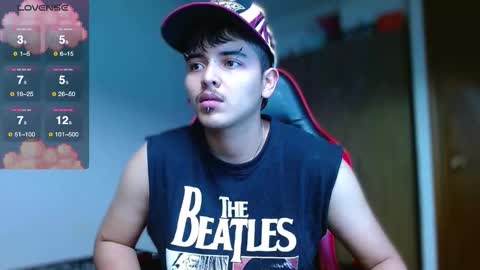 Snapshot of kinkybabies_ chatting on October 2025 12:58:01 AM Mercury online show from October 2025 12:58:01 AM