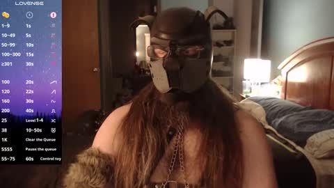 kinkywolf87 online show from December 2024 10:07:01 PM