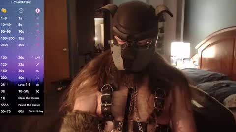 kinkywolf87 online show from December 2024 04:20:02 AM