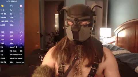 kinkywolf87 online show from March 2025 11:12:01 PM