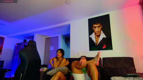 Snapshot of latin_couple77 chatting on February 2025 11:05:02 AM Sara y Andy online show from February 2025 11:05:02 AM