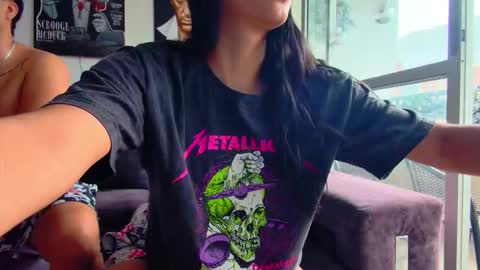 Snapshot of latin_couple77 chatting on January 2026 08:12:01 PM Sara y Andy online show from January 2026 08:12:01 PM