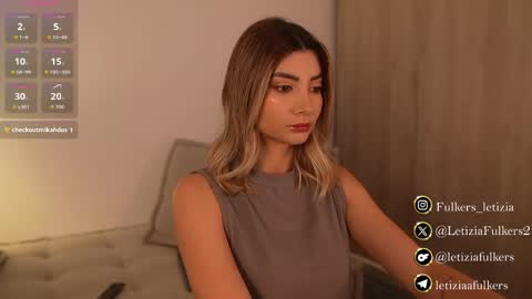 Letizia Fulkers online show from April 2026 03:50:02 PM
