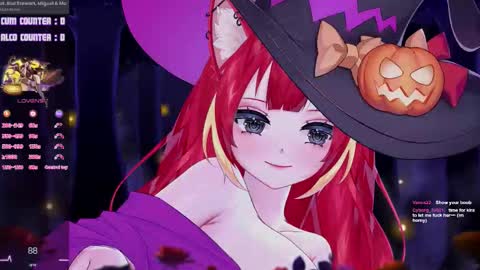 Snapshot of lewdfoxy_vt chatting on October 2025 03:57:02 PM Kira online show from October 2025 03:57:02 PM