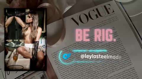 INSTA leylasteel model         online show from March 2026 11:38:01 AM