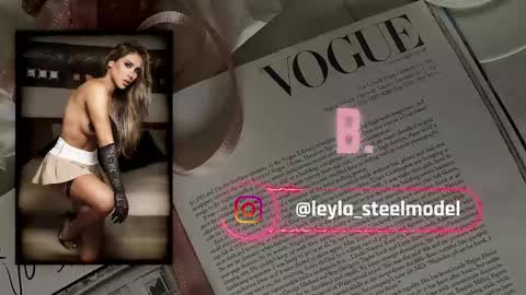INSTA leylasteel model         online show from April 2026 04:26:02 PM