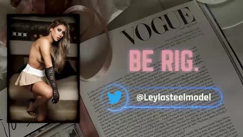 INSTA leylasteel model         online show from April 2026 11:52:02 AM