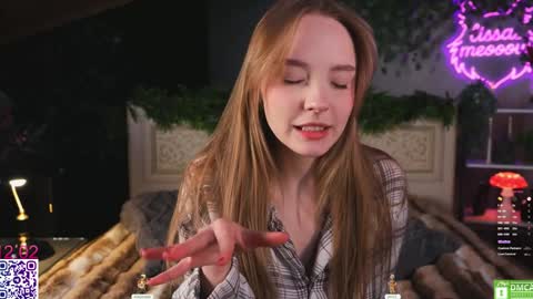 Snapshot of lissa_meooow chatting on February 2026 06:19:02 AM your Liza again. Next stream Dec. 1 at 2 or 3 GMT online show from February 2026 06:19:02 AM