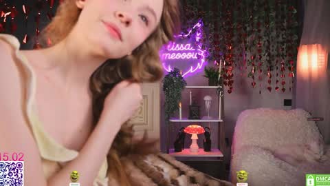 Snapshot of lissa_meooow chatting on February 2026 07:16:02 AM your Liza again. Next stream Dec. 1 at 2 or 3 GMT online show from February 2026 07:16:02 AM