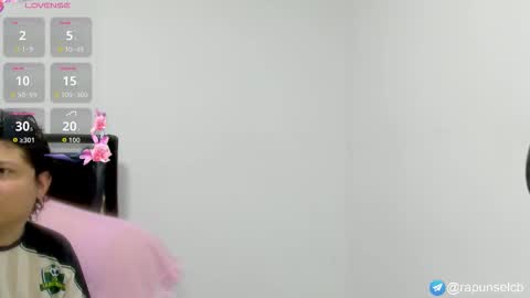 Snapshot of little_rapunsel_ chatting on October 2025 10:47:01 PM RAPUNSEL AND CAIN online show from October 2025 10:47:01 PM