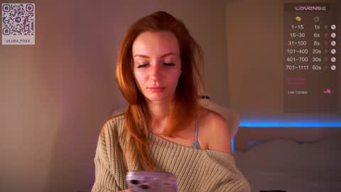 Snapshot of lubafox chatting on December 2024 08:18:01 PM Luba online show from December 2024 08:18:01 PM