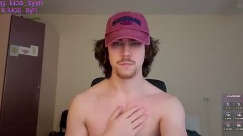 Snapshot of luca_syn chatting on February 2026 07:11:01 PM Luca S online show from February 2026 07:11:01 PM