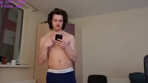 Snapshot of luca_syn chatting on March 2026 07:31:01 PM Luca S online show from March 2026 07:31:01 PM