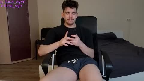 Snapshot of luca_syn chatting on March 2026 07:18:02 PM Luca S online show from March 2026 07:18:02 PM