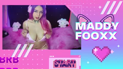 Snapshot of maddyfoox chatting on January 2025 01:52:02 AM Maddy Foox online show from January 2025 01:52:02 AM