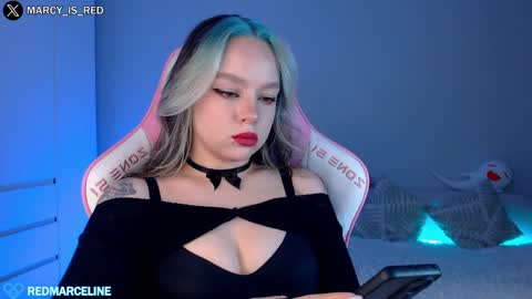 Snapshot of marceline_red chatting on January 2025 04:03:01 PM Lady Marceline online show from January 2025 04:03:01 PM
