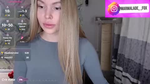 Marmalade Fox online show from February 2026 05:42:01 PM